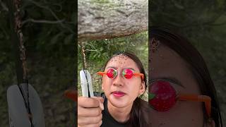 Survival Skills SIMPLE and USEFUL with shrimp camping outdoors bushcraft [upl. by Aiekan]