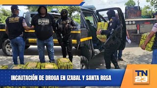 Incautación de droga en Izabal y Santa Rosa [upl. by Naor200]