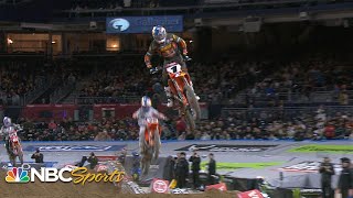 Supercross Round 3 in San Diego  EXTENDED HIGHLIGHTS  12222  Motorsports on NBC [upl. by Harriett]