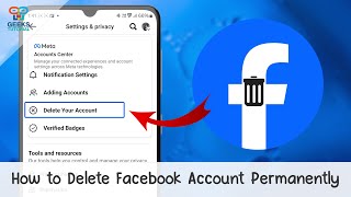 How to Delete Facebook Account Permanently Quick amp Easy [upl. by Lehar]