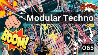 Live Modular Techno 065  Make Noise Intellijel Rossum Electro Music Erica Synths 4K [upl. by Yeh425]