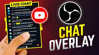 OBS Studio Adding YouTube Chat Overlay to Your Stream [upl. by Bautram]