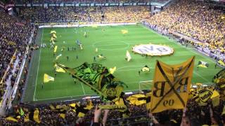 Borussia Dortmund fans are singing Heja BVB [upl. by Yahc]