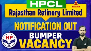 HRRL RECRUITMENT 2024  HPCL Rajasthan Refinery Recruitment 2024  HPCL Notification 2024 Out 🔥 [upl. by Turpin]