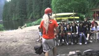 Camp Jubilee Camfire Song  Staff going crazy by end  Vancouver BC Pre Summer Camp Blowout [upl. by Nnaarual189]