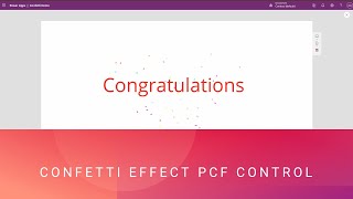 Confetti Effect PCF Control [upl. by Howarth]