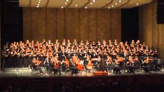 Zadok the Priest UCLA Rebecca Lord Conductor 2011 [upl. by Aerdnu]