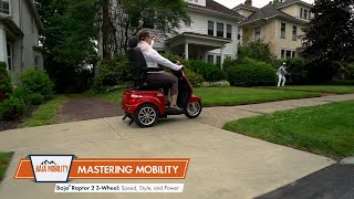 Mastering Mobility  Baja Mobility®  Baja Raptor 2 3Wheel Scooter [upl. by Led657]