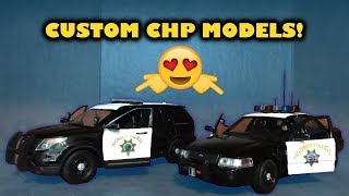 Custom 124 scale California Highway Patrol model cars [upl. by Ndnarb469]