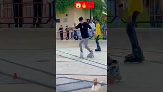 slalom skills 😱😱hamzaskater viral shorts shortsfeed [upl. by Rainie]