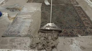 Used And Abused Outside Rug Gets Stunning Restoration  Satisfying ASMR Carpet Cleaning [upl. by Fiedler611]