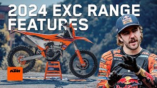 2024 KTM EXC Enduro range – Take a closer look with Mani  KTM [upl. by Bilak]