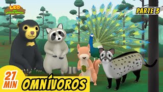 Omnívoros Episodio Compilación Parte 33 Español  Leo El Explorador  Animación  Familia [upl. by Haroldson]