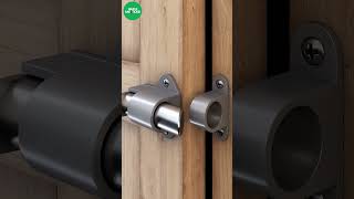 Automatic lock for gates lock latch asmrvideo [upl. by Nekcarb]