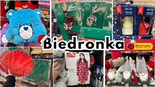 BIEDRONKA❄️ ŚWIĄTECZNE DEKORACJE❗️WOW SZLAFROK ZA 15zł HIT❗️CUDNE ŚWIECZKI skrzaty❄️MISIOWE PODUCHY🩵 [upl. by Nnyledam]