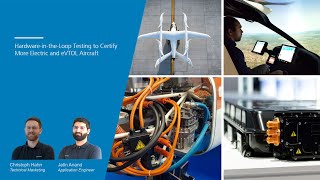 HardwareintheLoop Testing to Certify More Electric and eVTOL Aircraft [upl. by Reseda]