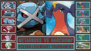 Final METAGROSS vs GARCHOMP  Pseudo Legendary Pokémon Tournament Battle 9 [upl. by Oirasan772]