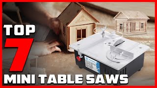 Mini Table Saw Buying Guide Top 7 Picks for Your Workshop [upl. by Cos]