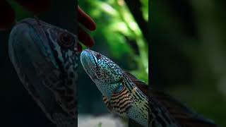 snake head🔥🔥🔥🔥🔥snakeheadfish youtubeshorts aquarium [upl. by Josh]