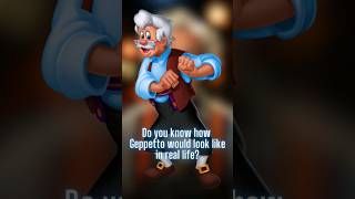 Geppetto from Pinocchio in real life ai inreallife disney pinocchio [upl. by Onej]