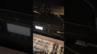 Crown xls 1502 amplifier rolls promatch part 1 polk lsim [upl. by Acinej]