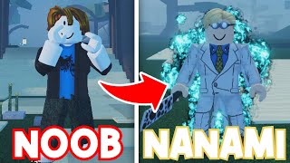 NOOB to PRO as Kento NANAMI in Kaizen Roblox [upl. by Anul]