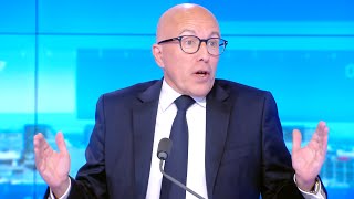 Eric Ciotti  quotLes Français ne veulent plus de limmigration de massequot [upl. by Naejeillib]