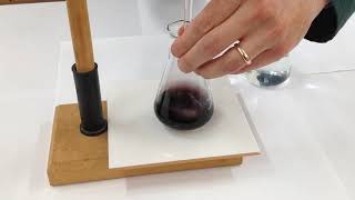 Iodine  Thiosulfate Redox Titration Demonstration [upl. by Namilus]