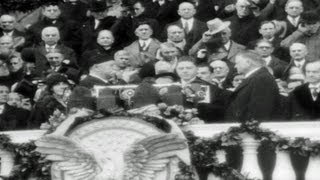 HD Stock Footage Herbert Hoover 1929 Reel 1 31st US President [upl. by Lucita675]