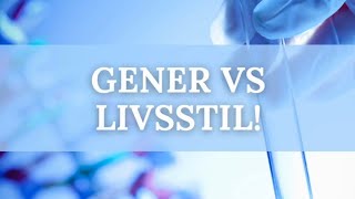 🧬SUND LIVSSTIL OG GENETIK🧬 [upl. by Yelsiap]