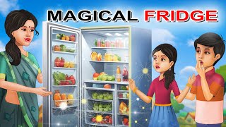 Magical fridge  English Stories  Moral Stories  A Heart Touching Story  Animated Stories  Learn [upl. by Nahtam]