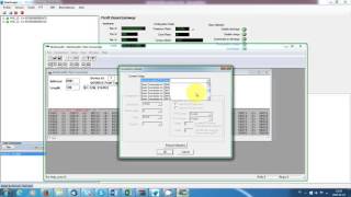 Modbus configuration via RS485 ModScan64 Master [upl. by Marisa978]