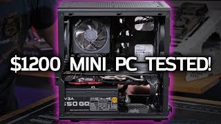 Testing the 1200 MiniITX Gaming PC Build of the Month [upl. by Thornton119]