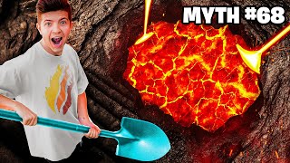 BUSTING 100 Minecraft Myths in Real Life [upl. by Nomzed288]