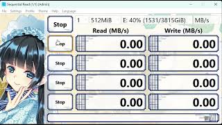 XPG Gaming GAMMIX S70 BLADE PCIe M2 Gen4 in Raid 0 Speed Test [upl. by Yssak]