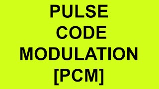 PULSE CODE MODUATION PCM GIVE US YOUR VALUABLE FEEDBACK [upl. by Nerrawed850]