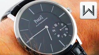 Piaget Altiplano XL Micro Rotor 1208P Automatic G0A37126 Luxury Watch Review [upl. by Kieger350]