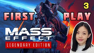 Mass Effect  First Playthrough Part 3 [upl. by Hebbe]