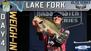 ELITE Day 4 weighin at Lake Fork [upl. by Muslim]