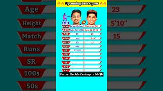 Ishan Kishan vs Shubman Gill  Batting Comparison  shorts [upl. by Irme816]