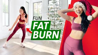 Christmas Cardio Workout Fun fat burning workout to your favorite holiday songs [upl. by Millar112]