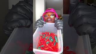 BLUE TAKIS HOT CHEETOS and RED TAKIS [upl. by Cassondra]