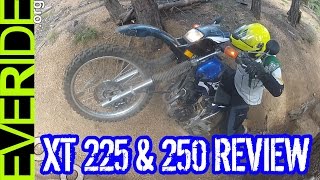 Yamaha XT 250 amp XT 225 quotSerowquot Ride amp Review oo [upl. by Redle]