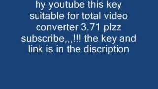 TOTAL VIDEO CONVERTER 371 REGISTRATION CODE [upl. by Harriett893]