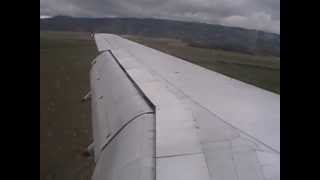 Jet2 757200 Landing Grenoble HARD from Manchester 2212 GLSAH [upl. by Veta]