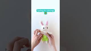 Easter Bunnies getting Dressed for Spring 🐰 Easy Free Amigurumi Crochet Pattern [upl. by Larrie678]