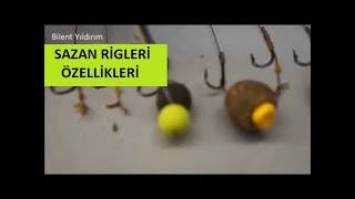 Sazan Rigleri ve Özellikleri carp rig [upl. by Urbano]