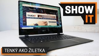 Acer Swift 7  Najtenší notebook 2018 [upl. by Nadnarb]