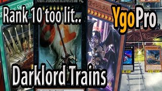 Darklord Trains YgoPro  Darklord Ixtab level 10 amp Dora rank 10 Xyz SYNERGY 3 [upl. by Einatirb]