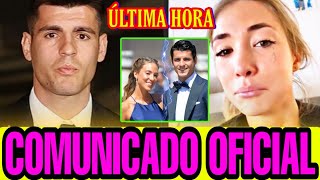 💥Álvaro Morata CONFIRMA SEPARACIÓN y RUPTURA de Alice Campello y DESMIENTE INFIDELIDADES [upl. by Gage]